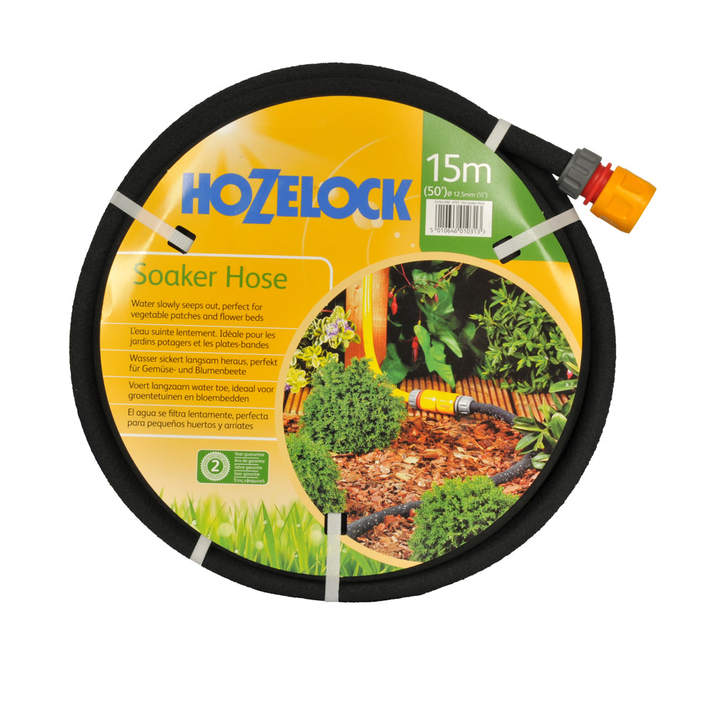 Hozelock poröser Sickerschlauch 25m 12,5mm 1/2" Soaker Hose