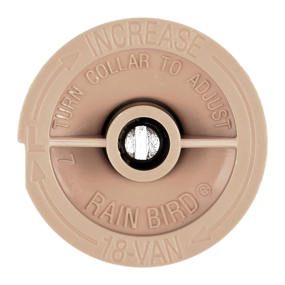 18VAN – Sprühdüse, beige, einstellbar, 4,3–5,5 m