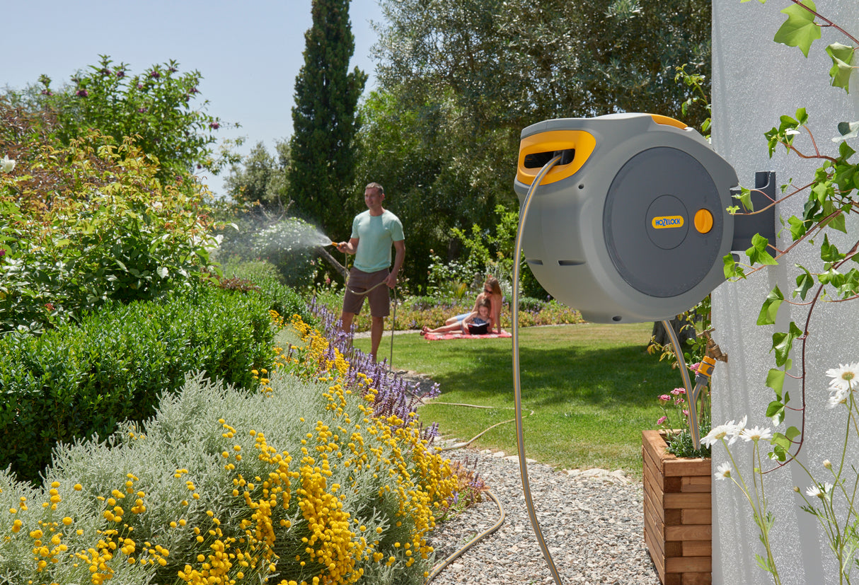 Auto Reel Flowmax 30m - Schlauchtrommel mit Aufrollautomatik von Hozelock