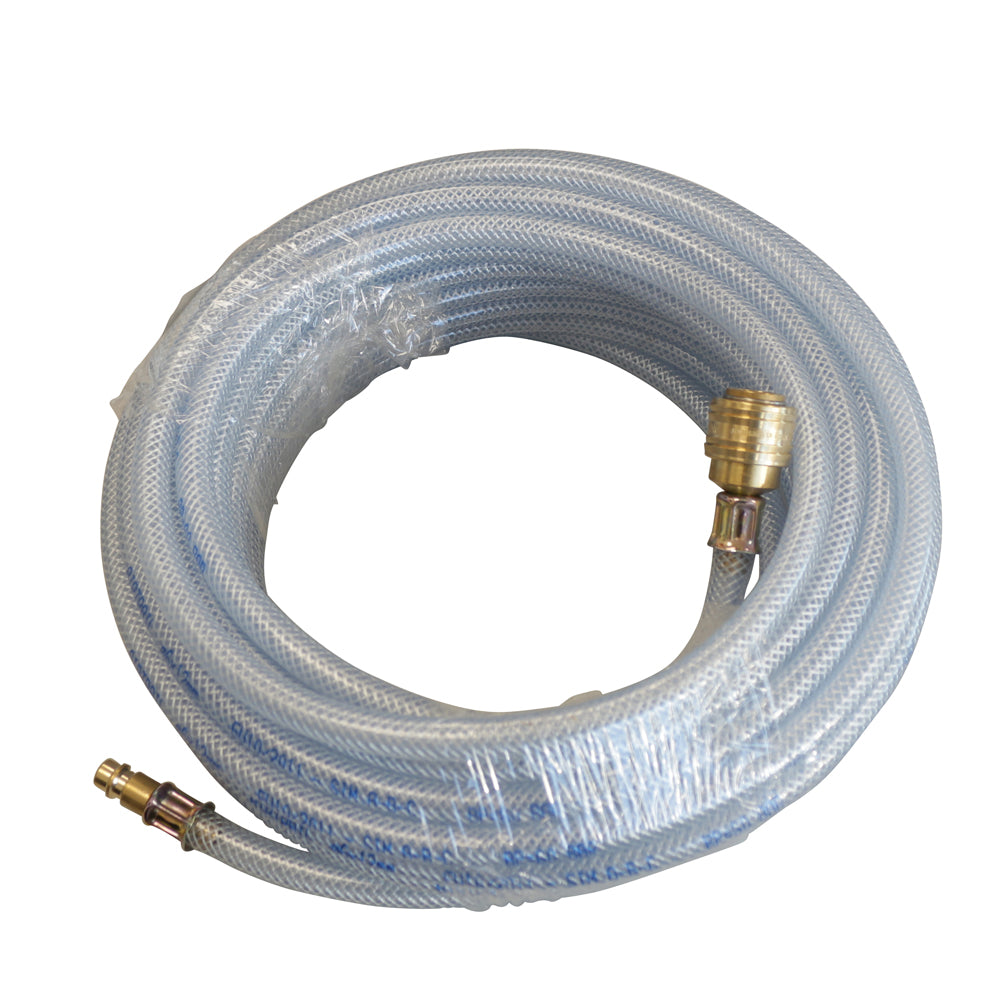 Druckluftgarnitur komplett montiert