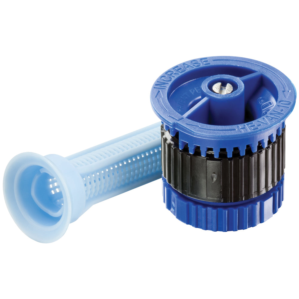 HE-VAN10 – Sprühdüse, blau, einstellbar, 2,1–3,0 m