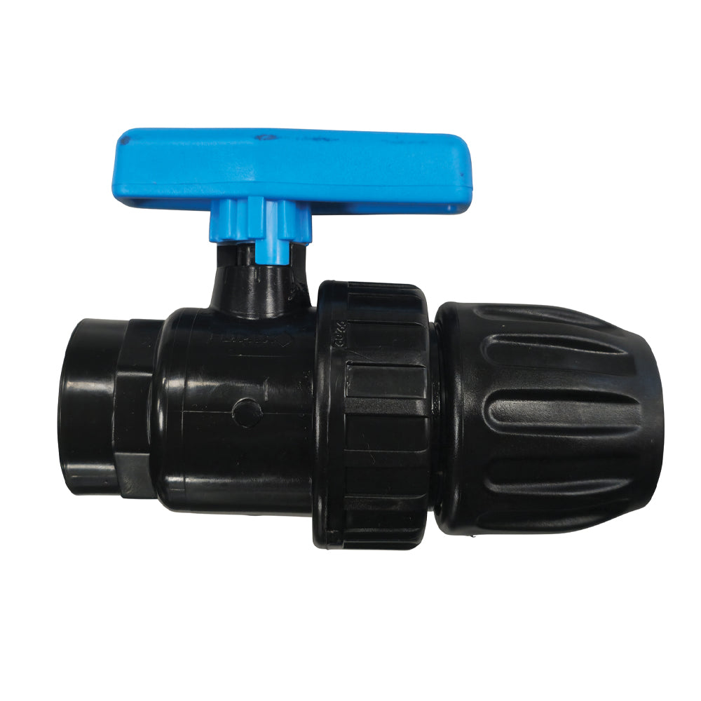 PP-Kugelventil mit Innengewinde (20–63 mm x 1/2"–2")