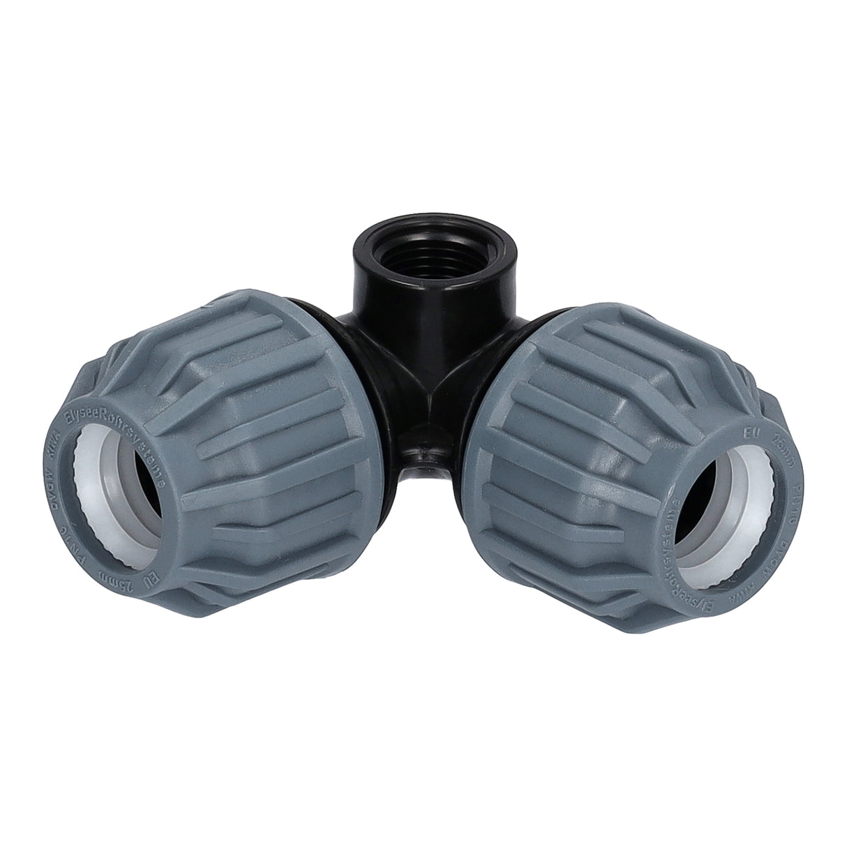 PP Winkelkupplung 90° (20–63 mm)