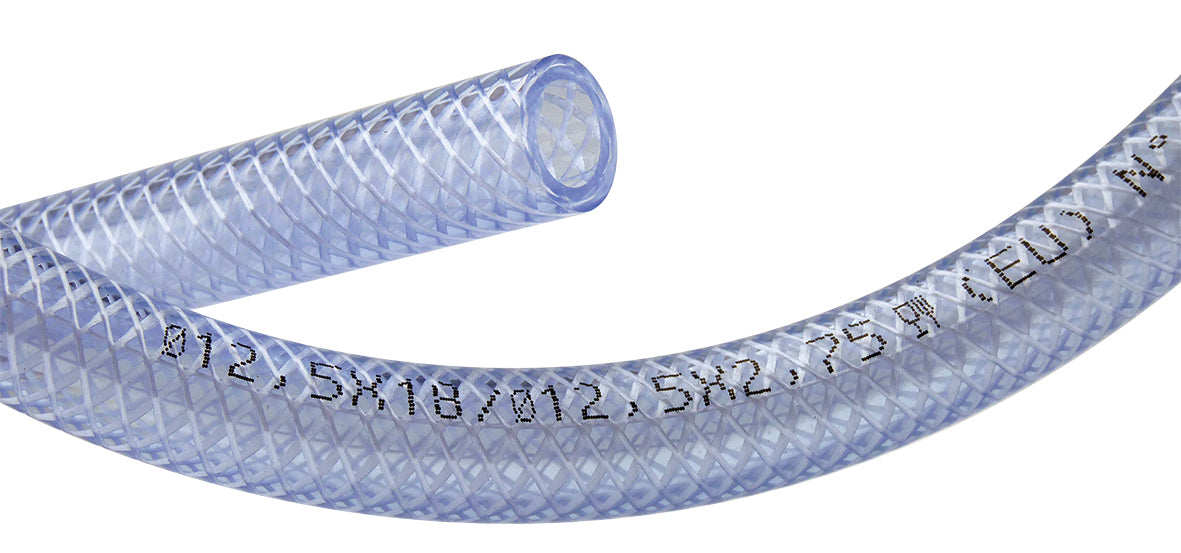 Nahaufnahme vom Gewebeschlauch