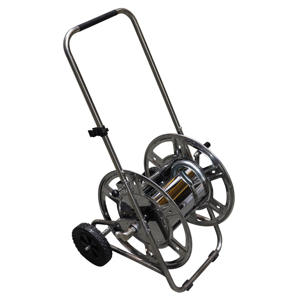 Aurexis Edelstahl Schlauchwagen 3/4" Anschluss