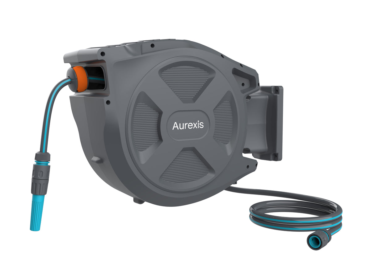 Aurexis Aufroller mit Wasserschlauch 1/2"-25m