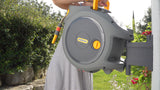 Hozelock Auto Reel 25m - Schlauchtrommel mit Aufrollautomatik