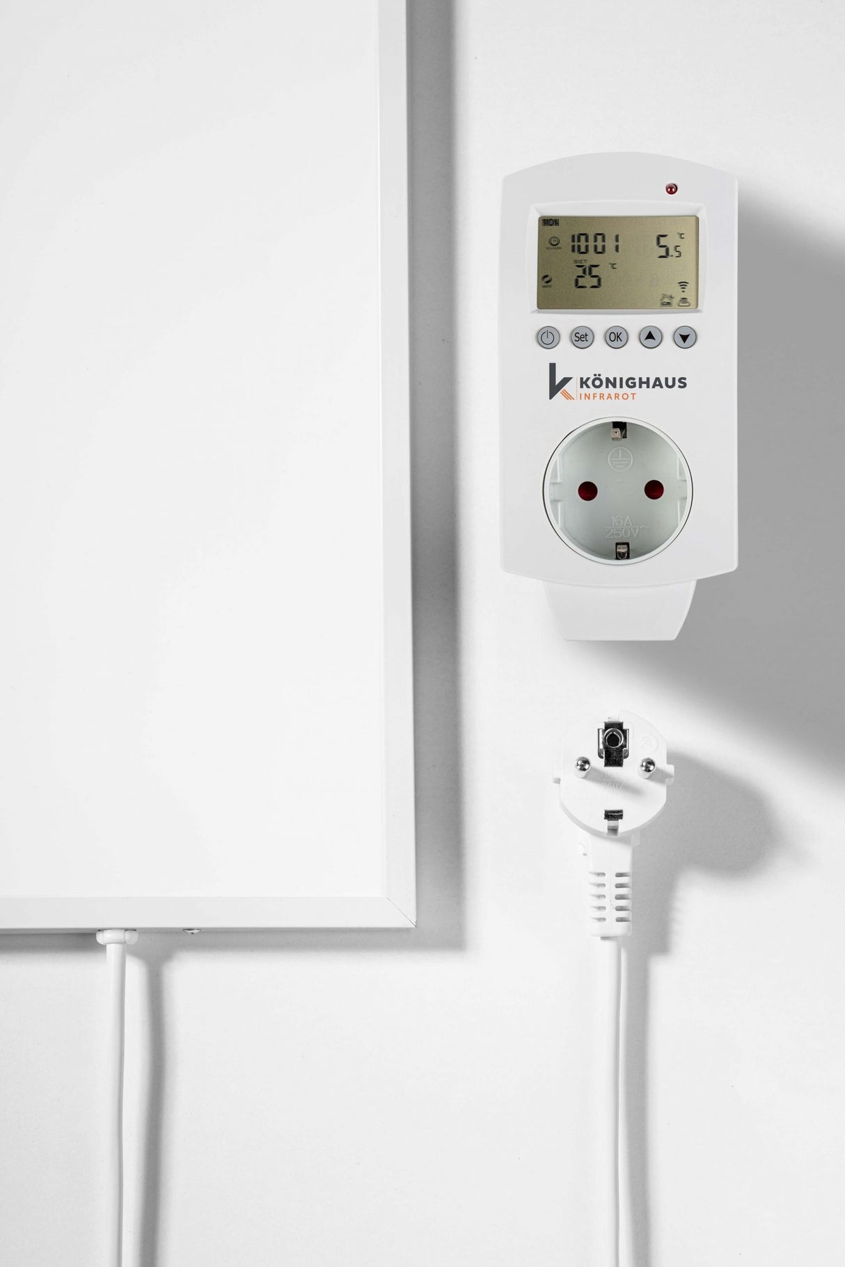 Infrarotheizung P-Serie – effiziente Strahlungswärme, modernes Design 130 Watt bis 1200 Watt, optional Smarte Steuerung