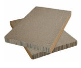 AUREXIS Kratzbrett Pappe Katzen "Scharfe Kralle" 2er 60x40cm o. 40x30cm o. Tablett