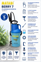 Matabi, Spritze 5L "Berry 7"
