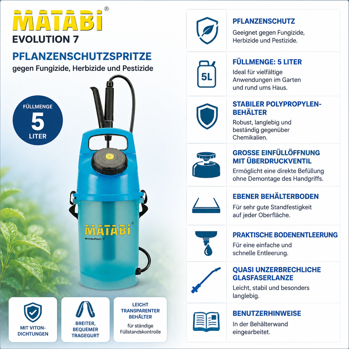 Matabi, Spritze 5L "Evolution 7"