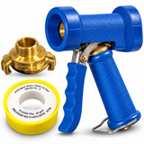Aurexis Profi Reinigungspistole 1/2" IG Set + Messing Kupplung AG + PTFE Band