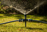 Siro Soft Sprinkler mit Erdspieß