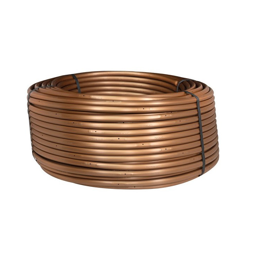 Tropfschlauch braun – unterirdisch verlegbar (16,0 mm / 16,1 mm – 100 m Rolle)