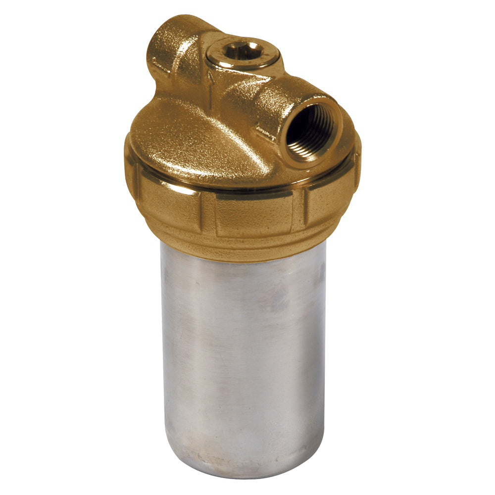 Aurexis Vorfilter kpl. 5"/ MS - V4A, (1"IG)